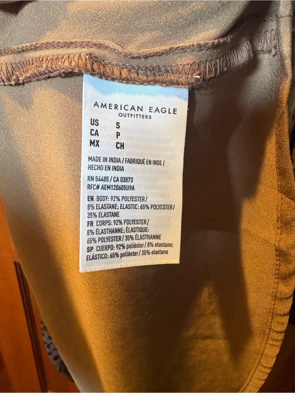 American Eagle Leopard Dress Long Sleeve Small - Picture 10 of 10